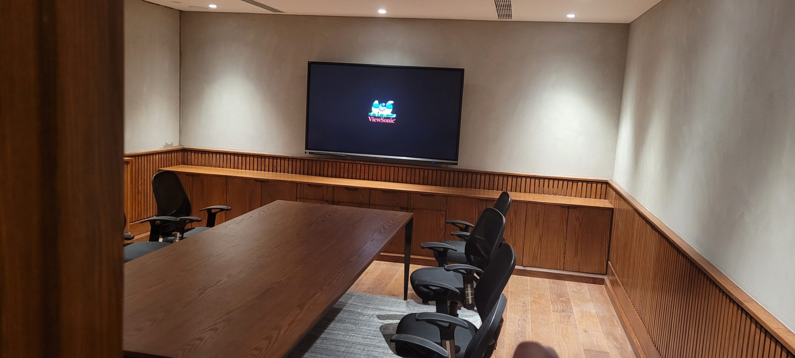 Interactive flat panel, Board room, Meeting room, Corporate office